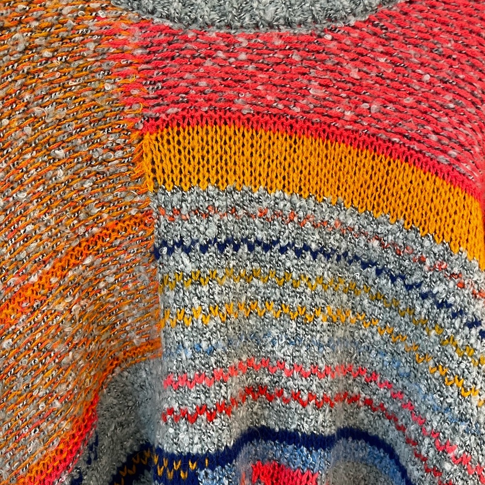 Colorful Patchwork Sweater - Picture 4 of 4